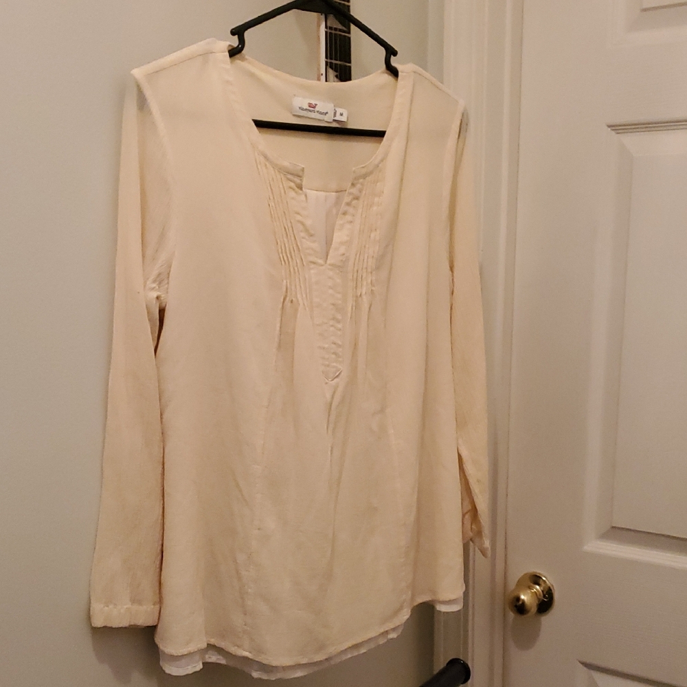 Vineyard Vines Cream Blouse for Women